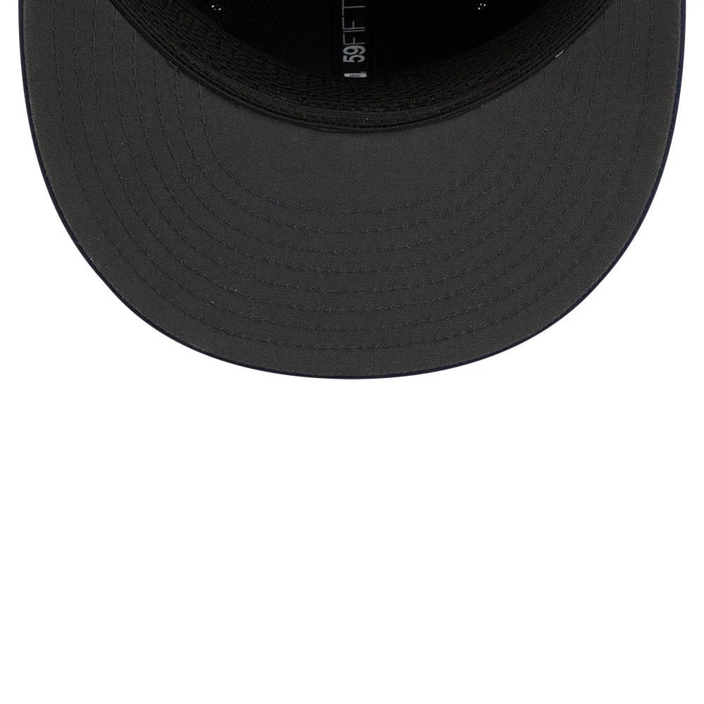 Pictured is this NFL Sideline 2026 Green Bay Packers 59FIFTY Fitted cap in dark blue. 2