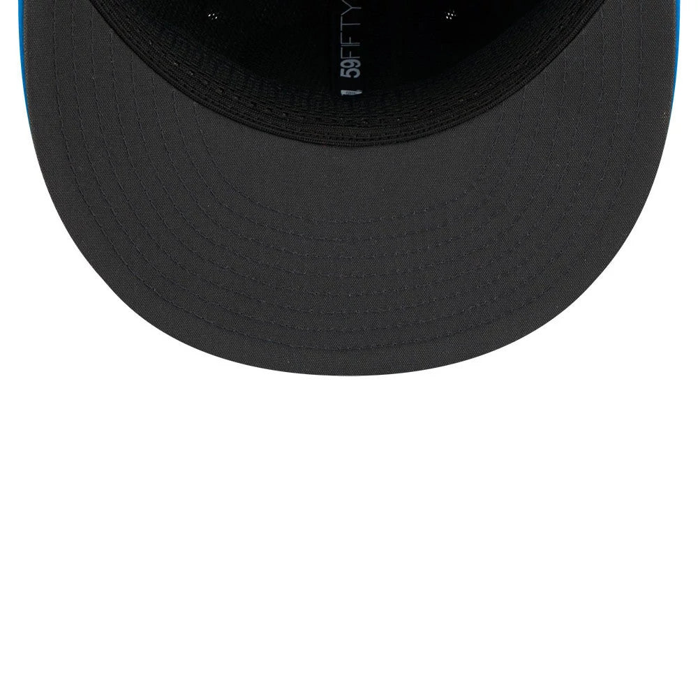 Pictured is this NFL Sideline 2026 Detroit Lions 59FIFTY Fitted cap in blue. 2