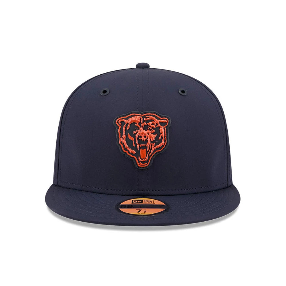 Pictured is this NFL Sideline 2026 Chicago Bears 59FIFTY Fitted cap in Navy. 2
