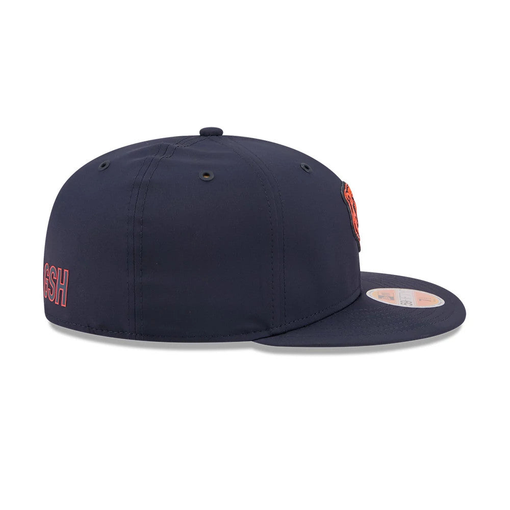 Pictured is this NFL Sideline 2026 Chicago Bears 59FIFTY Fitted cap in Navy. 6