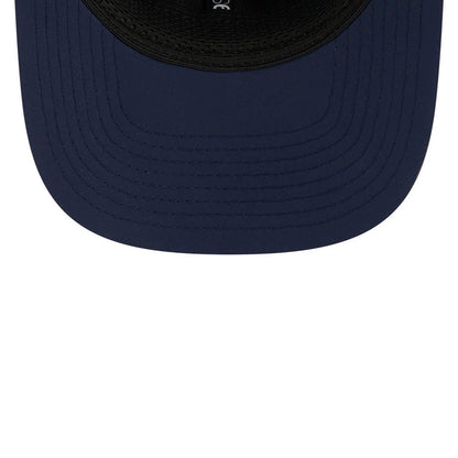 Pictured is this NFL Sideline 2026 New York Giants 9SEVENTY Stretch Snap cap in dark blue. 7