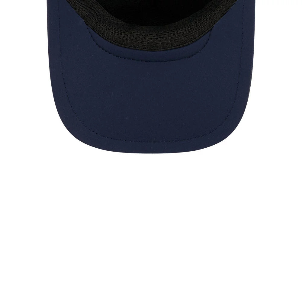 Pictured is this NFL Sideline 2026 Green Bay Packers 9FORTY Apex cap in dark blue. 7