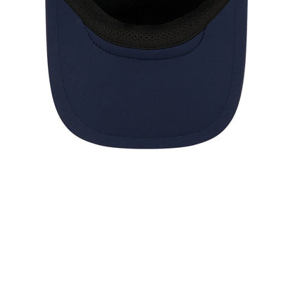 Pictured is this NFL Sideline 2026 Green Bay Packers 9FORTY Apex cap in dark blue. 7