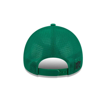 Pictured is this NFL Sideline 2026 Philadelphia Eagles 9FORTY Apex cap in Green. 6