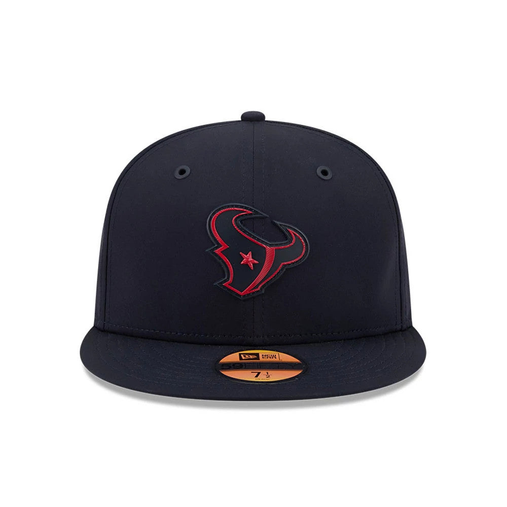 Pictured is this NFL Sideline 2026 Houston Texans 59FIFTY Fitted cap in navy. 2