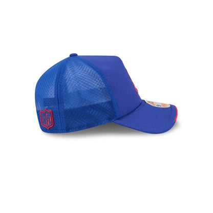 Pictured is this NFL Sideline 2026 New England Patriots 9FORTY Apex cap in blue. 6