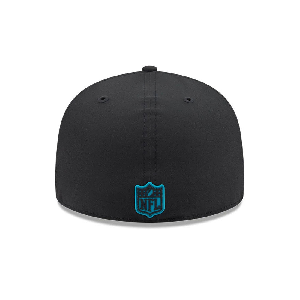 Pictured is this NFL Sideline 2026 Jacksonville Jaguars 59FIFTY Fitted cap in black. 4