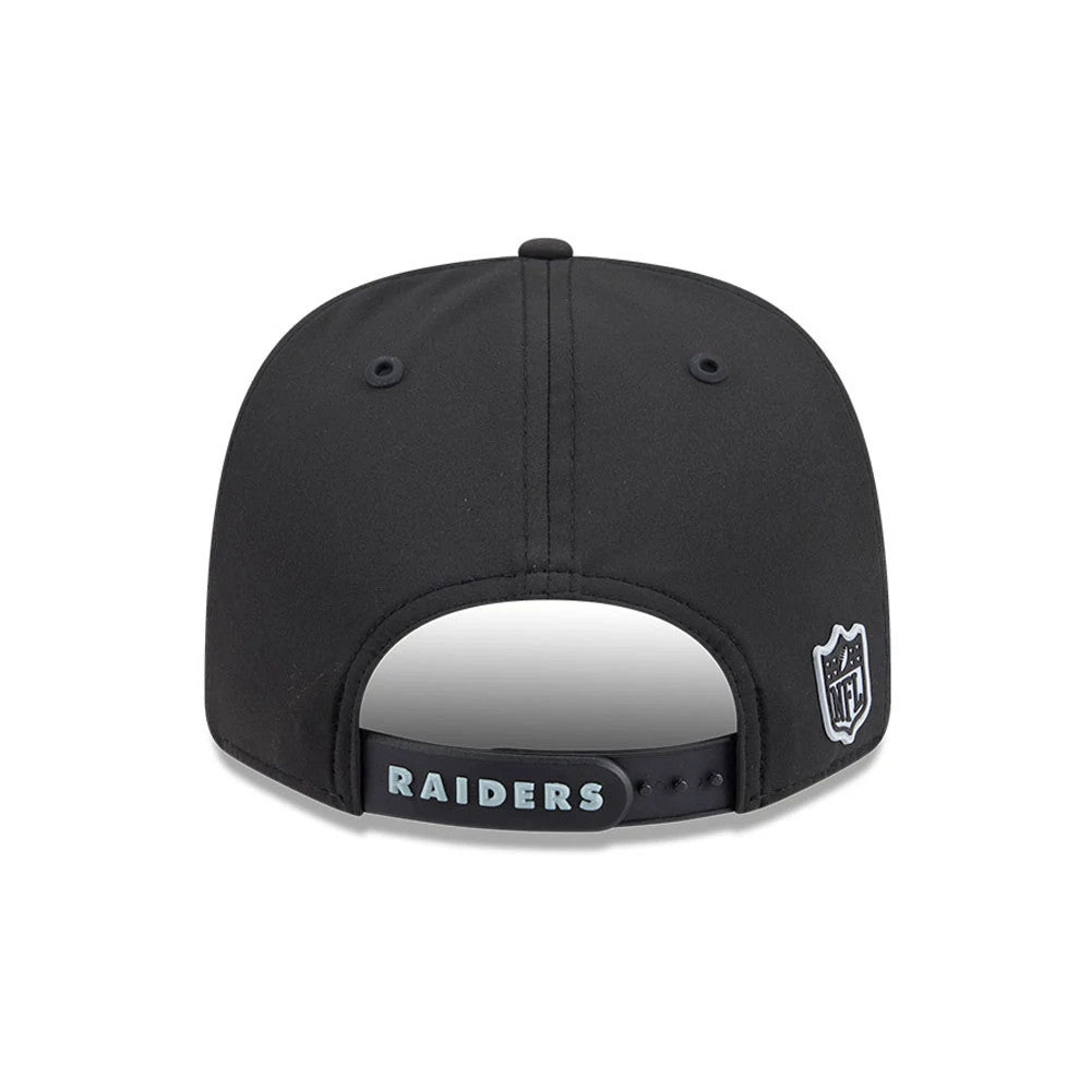 NFL Sideline 2026 Raiders Black 9SEVENTY Stretch Snap Cap | NEC UK
