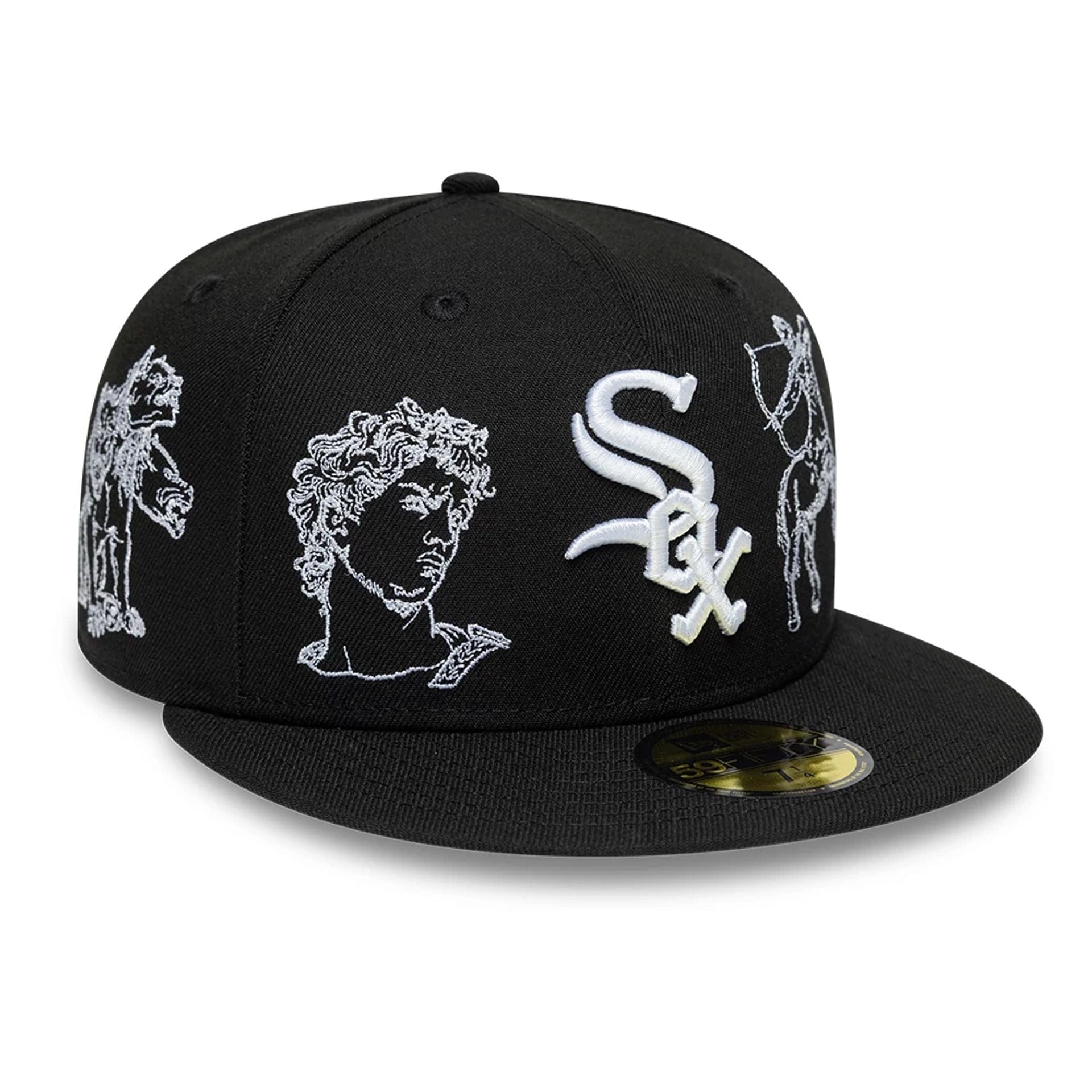 Pictured is this MLB Mythical Chicago White Sox 59FIFTY Fitted cap in black. 4