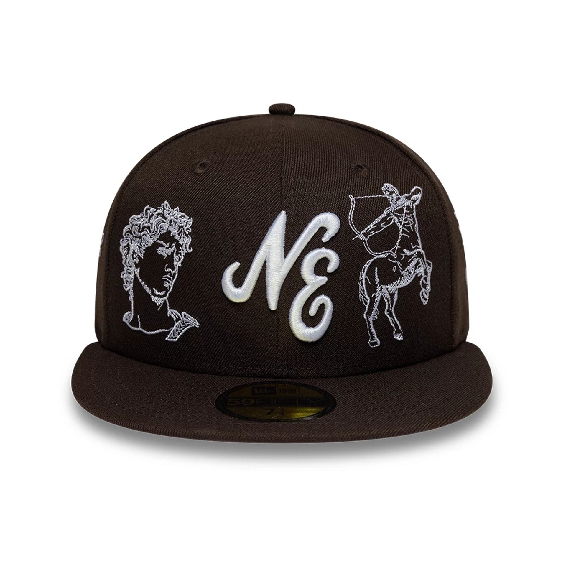 New Era Mythical Dark Brown 59FIFTY Fitted Cap | NEC UK