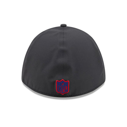 Pictured is this NFL Sideline 2026 Buffalo Bills 39THIRTY M-Crown Stretch Fit cap in charcoal. 6
