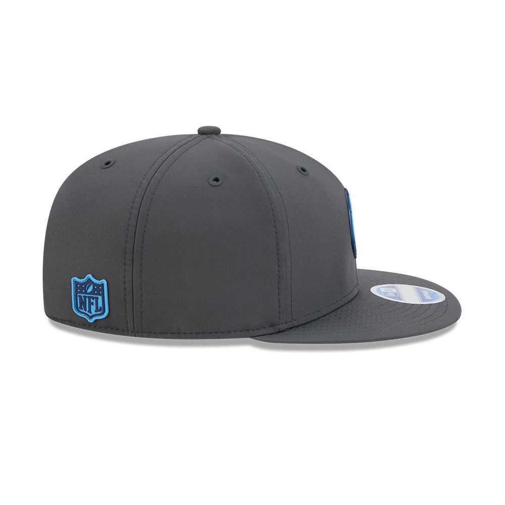 Pictured is this NFL Sideline 2026 Tennessee Titans 9FIFTY Snapback cap in charcoal. 6