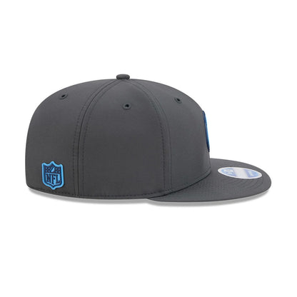 Pictured is this NFL Sideline 2026 Tennessee Titans 9FIFTY Snapback cap in charcoal. 6