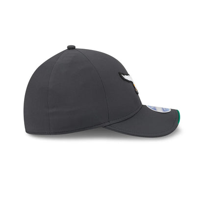 Pictured is this NFL Sideline 2026 Philadelphia Eagles 39THIRTY M-Crown Stretch Fit cap in charcoal. 5