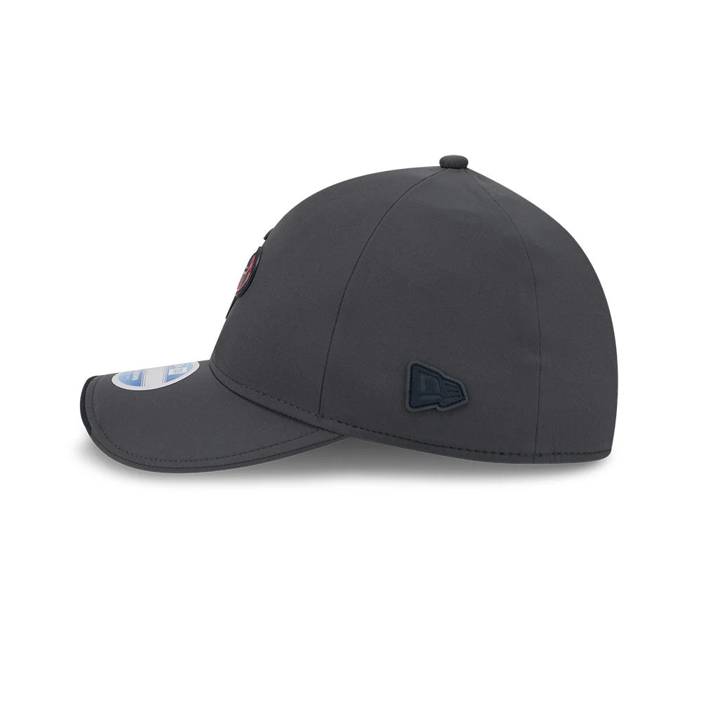 Pictured is this NFL Sideline 2026 Houston Texans 39THIRTY M-Crown Stretch Fit cap in charcoal. 4