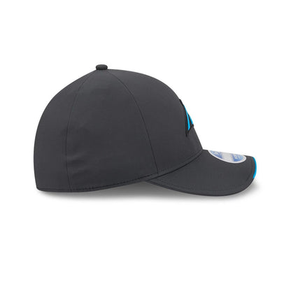 Pictured is this NFL Sideline 2026 Carolina Panthers 39THIRTY M-Crown Stretch Fit cap in charcoal. 5