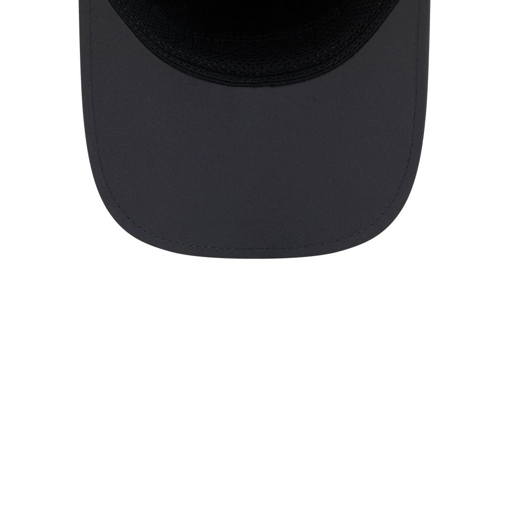 Pictured is this NFL Sideline 2026 Las Vegas Raiders 39THIRTY M-Crown Stretch Fit cap in charcoal. 7
