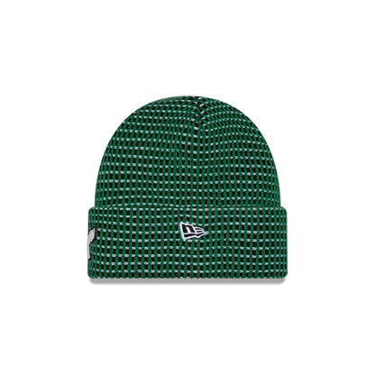 Pictured is this NFL Sideline 2026 Philadelphia Eagles Cuff Knit Beanie Hat in Green. 2