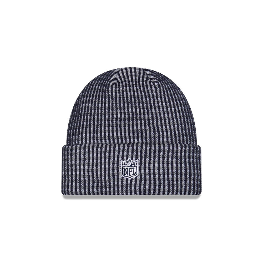 Pictured is this NFL Sideline 2026 Dallas Cowboys Cuff Knit Beanie Hat in Blue. 3