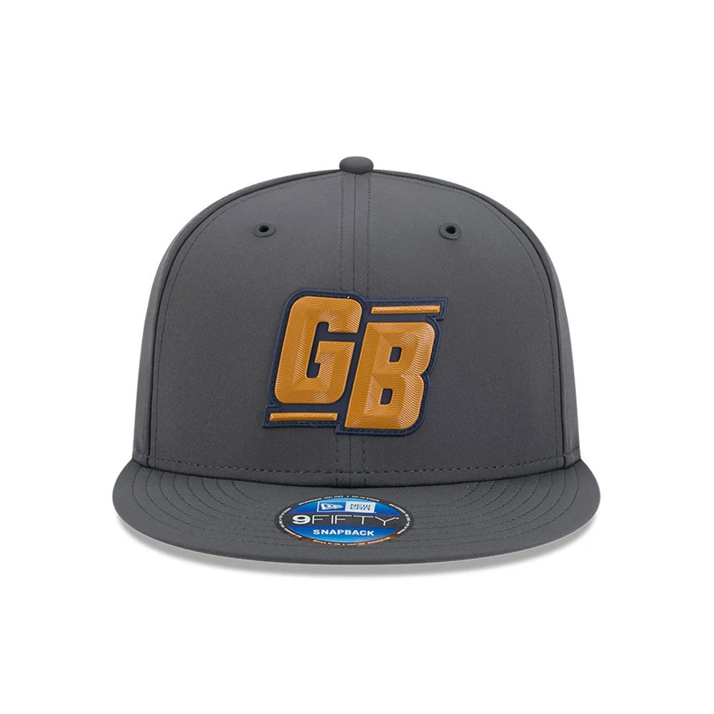 Pictured is this NFL Sideline 2026 Green Bay Packers 9FIFTY Snapback cap in charcoal. 3