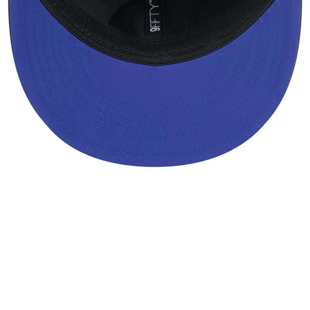 Pictured is this NFL Sideline 2026 New England Patriots 9FIFTY Snapback cap in charcoal. 2