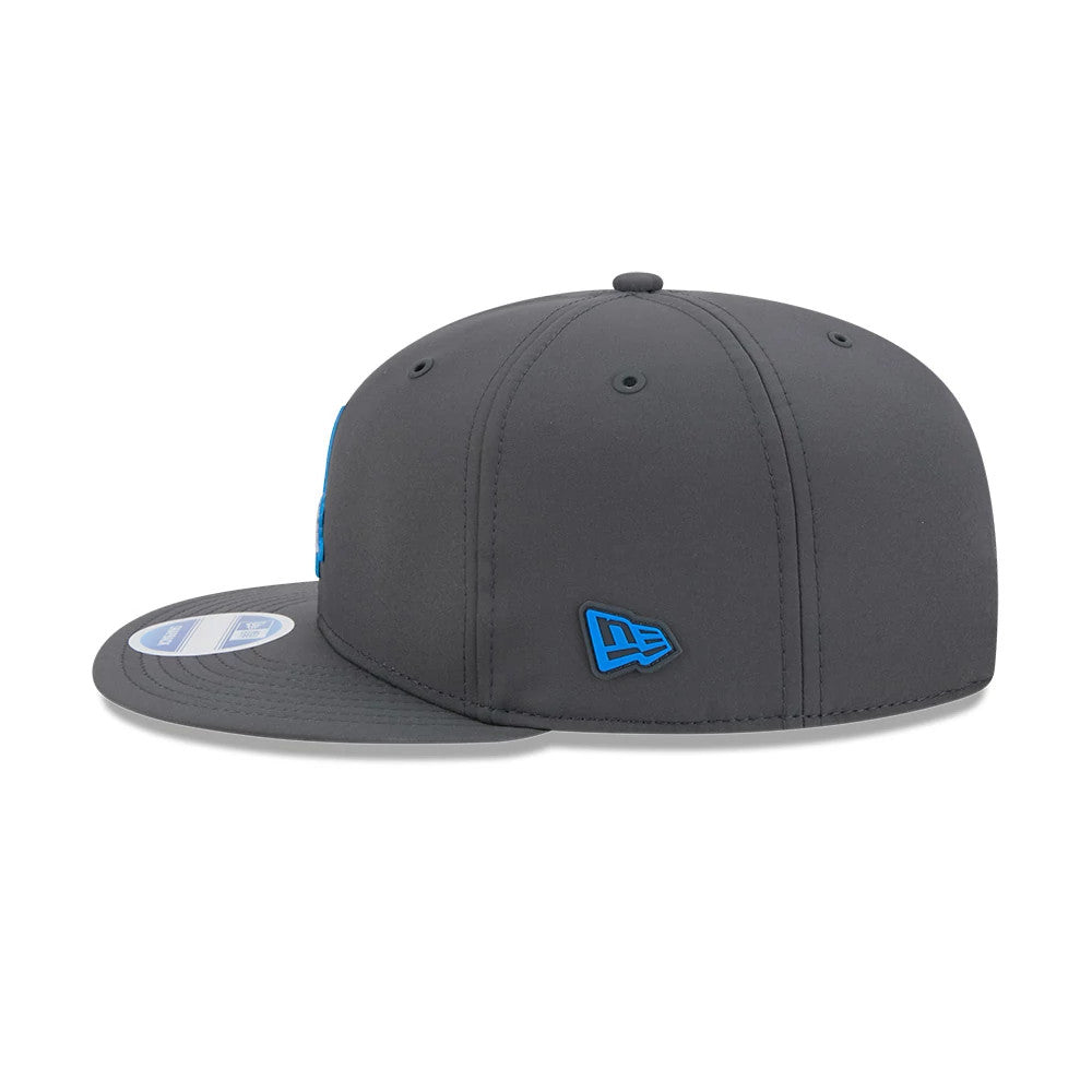 Pictured is this NFL Sideline 2026 Detroit Lions 9FIFTY Snapback cap in charcoal. 7