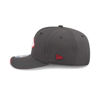 Pictured is this NFL Sideline 2026 Kansas City Chiefs 9SEVENTY Stretch Snap cap in charcoal. 6