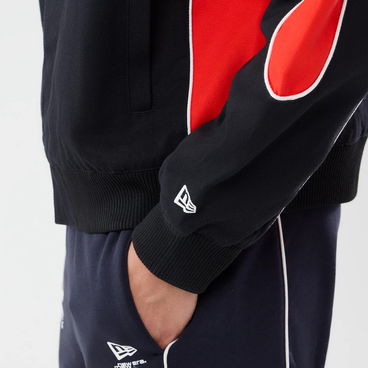 The model is wearing this Red Bull Racing Motorsport Jacket in black. 5