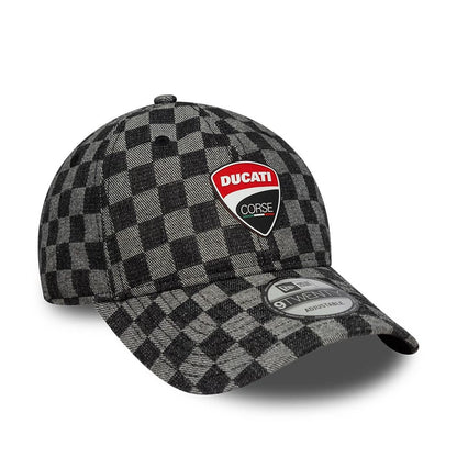 Pictured is this Ducati Motor All Over Print 9TWENTY cap in black. 4
