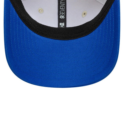 Pictured is this Alpine Racing Contrast Visor 9SEVENTY Stretch Snap cap in cream. 6