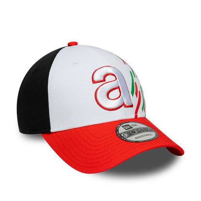 Pictured is this Aprilia Graphic 9FORTY cap in white & red. 3