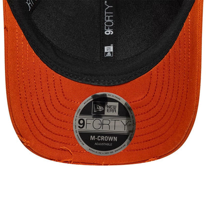 Pictured is this Moto Guzzi Distressed 9FORTY M-Crown cap in red. 5