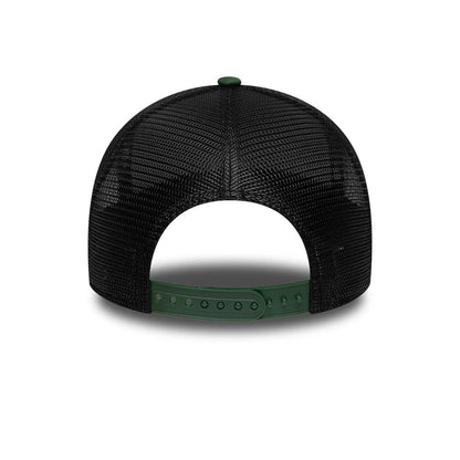Pictured is this AS Roma 9FORTY E-Frame Trucker cap in dark green. 4