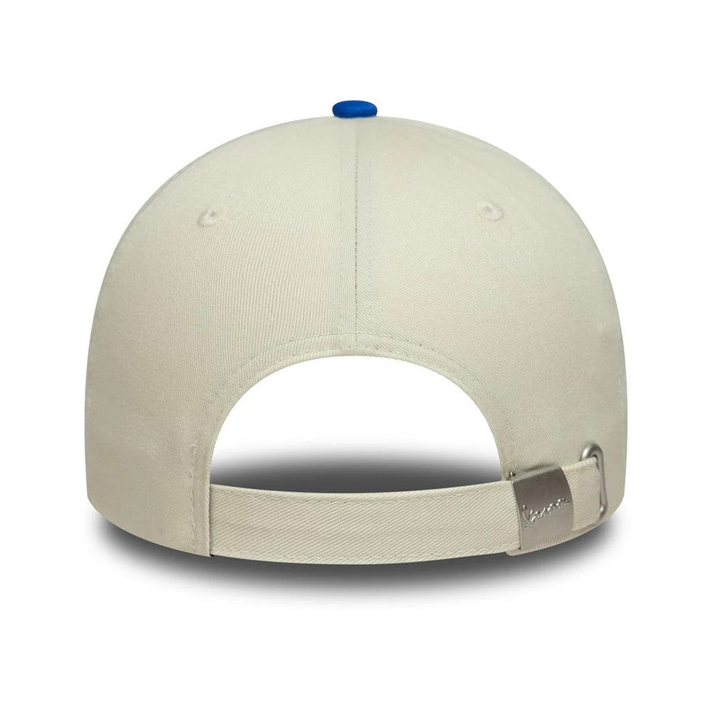 Pictured is this Vespa Contrast Visor 9FORTY cap in bright blue. 4