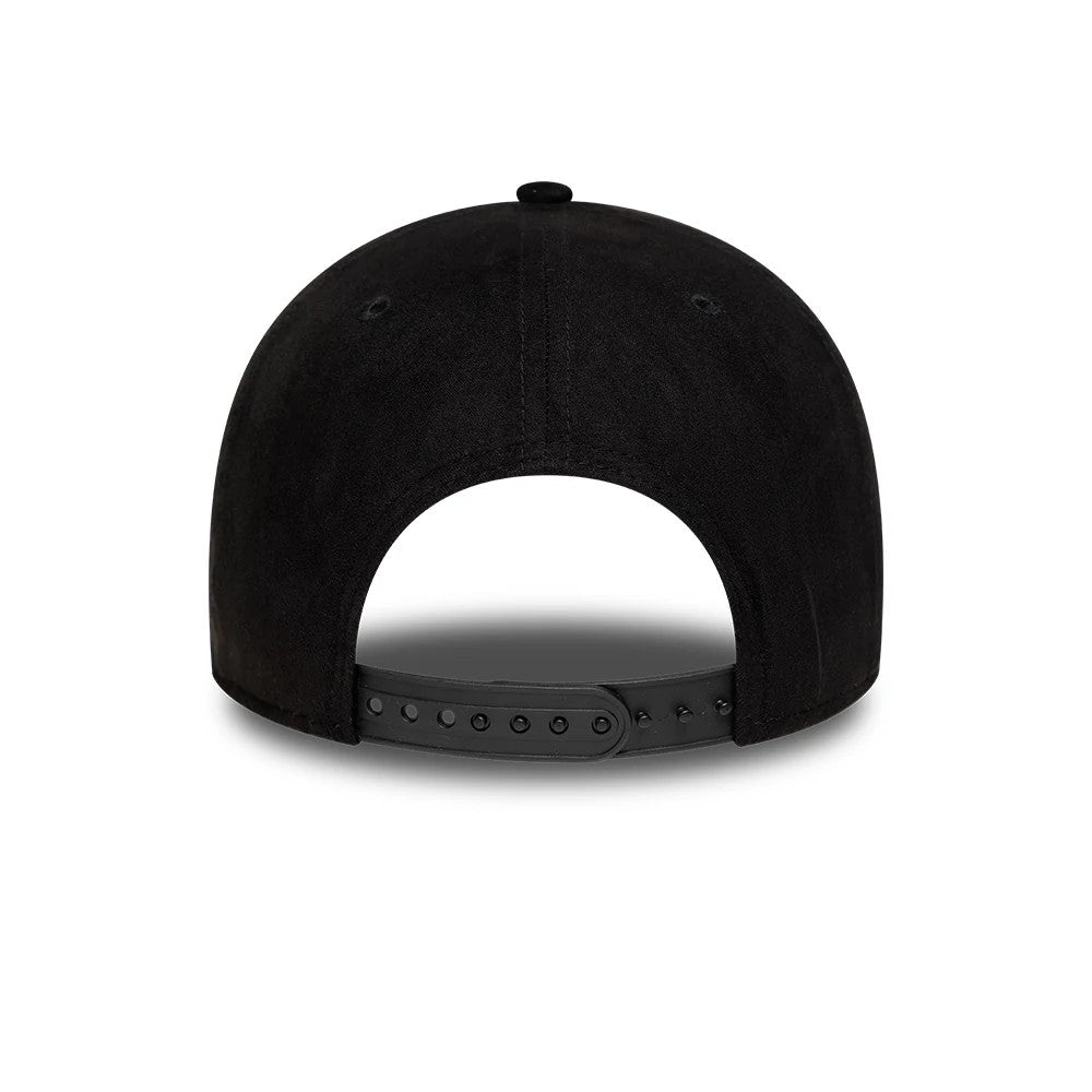 Pictured is this Newcastle United FC Faux Suede 9FORTY M-Crown cap in black. 4