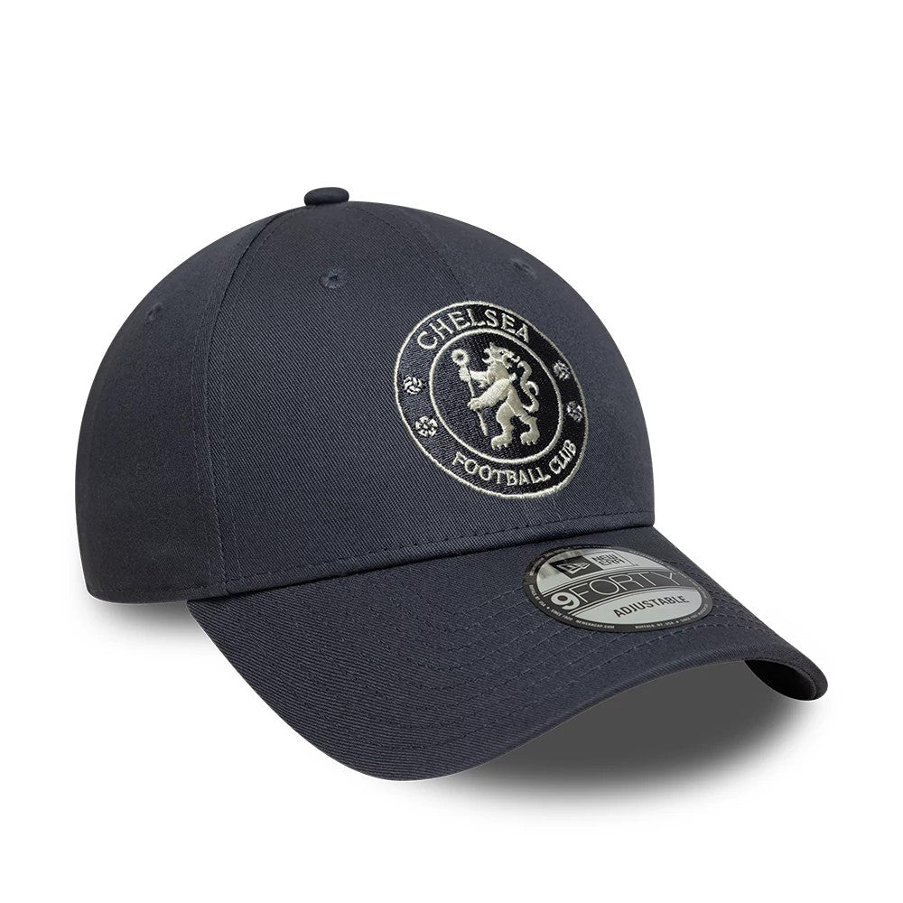 Pictured is this Chelsea FC 9FORTY cap in grey. 3