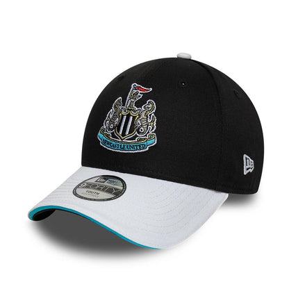 Pictured is this Youth Newcastle United FC Team 9FORTY cap in black & white.  1