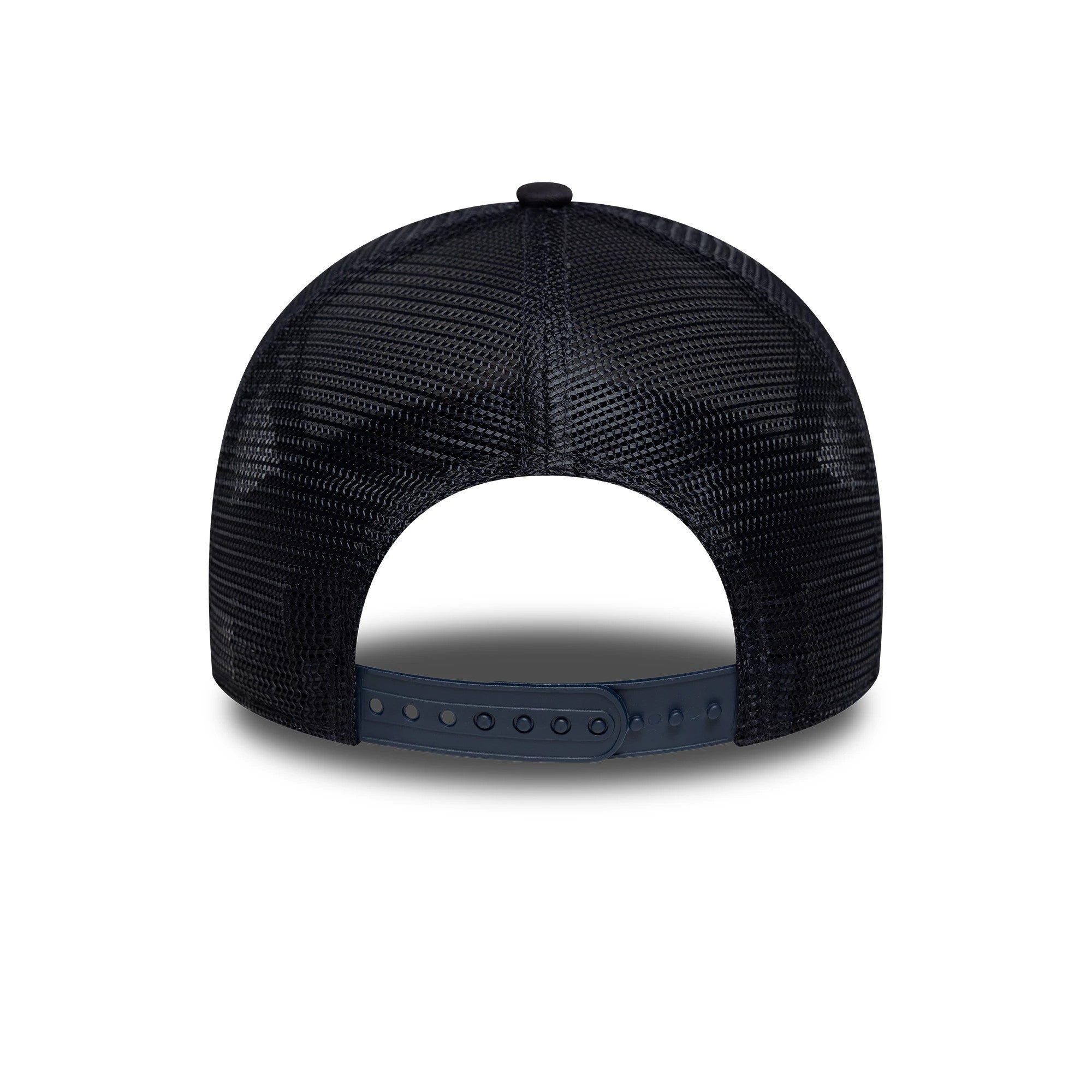 Pictured is this Newcastle United FC 9FORTY E-Frame Trucker cap in navy. 4