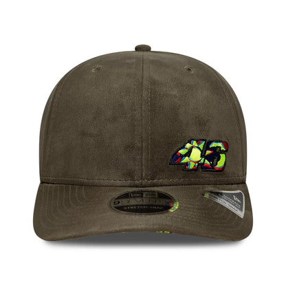 Pictured is this VR46 Flawless 9SEVENTY Stretch Snap cap in green. 3