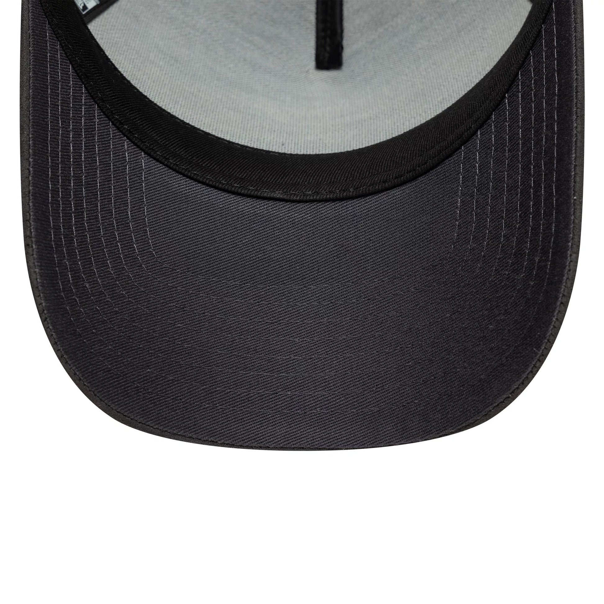 Pictured is this Alpine Racing Suede 9FORTY E-Frame Trucker cap in grey. 5