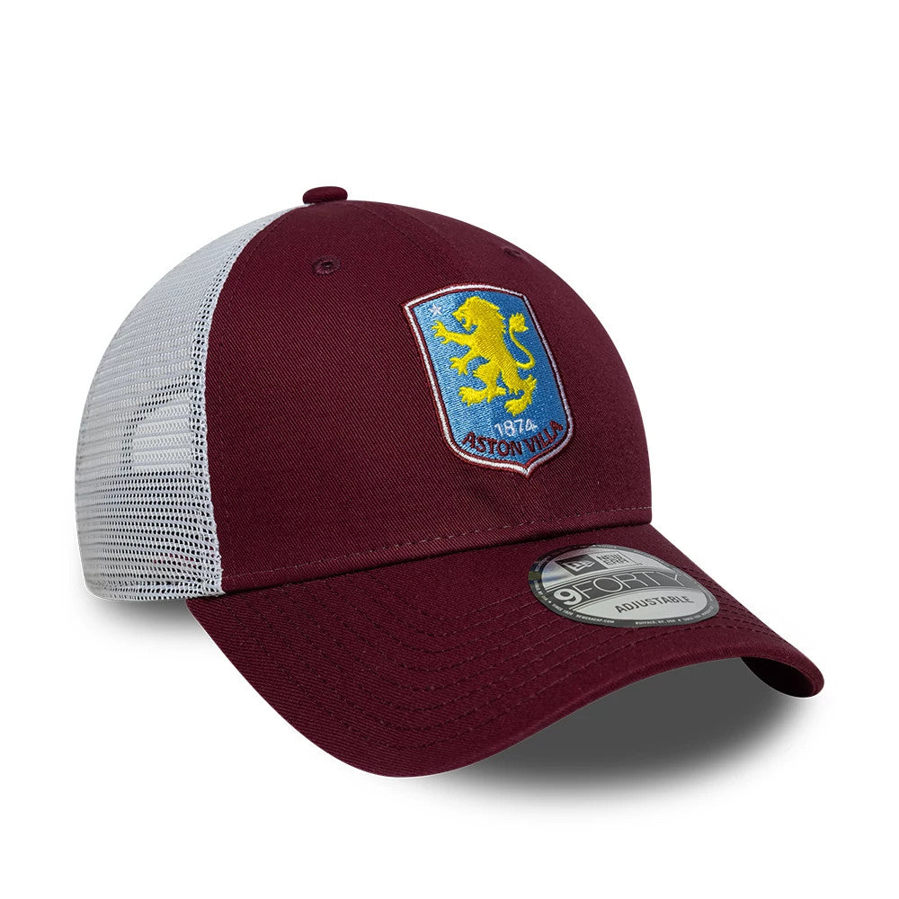 Pictured is this Aston Villa FC League 9FORTY cap in dark red. 3