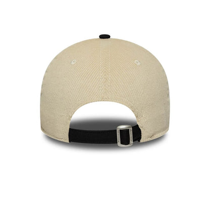 Pictured is this Liverpool FC Cord 9FORTY cap in cream & black. 4