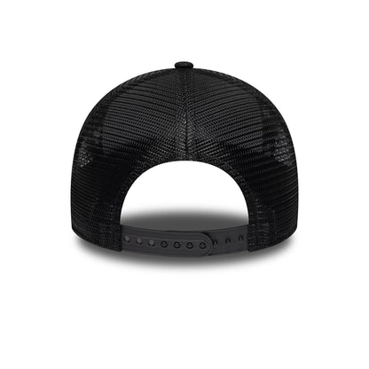 Pictured is this Liverpool FC Iridescent 9FORTY A-Frame Trucker cap in black. 4