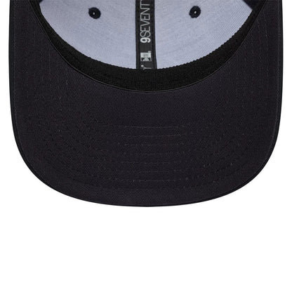 Pictured is this French Federation Of Rugby Kit 9SEVENTY Stretch Snap cap in navy. 5
