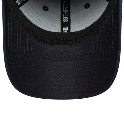 Pictured is this FC Porto Faux Suede 39THIRTY Stretch Fit cap in navy. 5