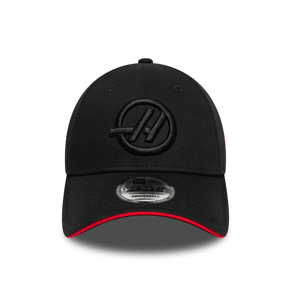 Pictured is this TGR Haas F1 Team Cotton 9FORTY cap in black. 2