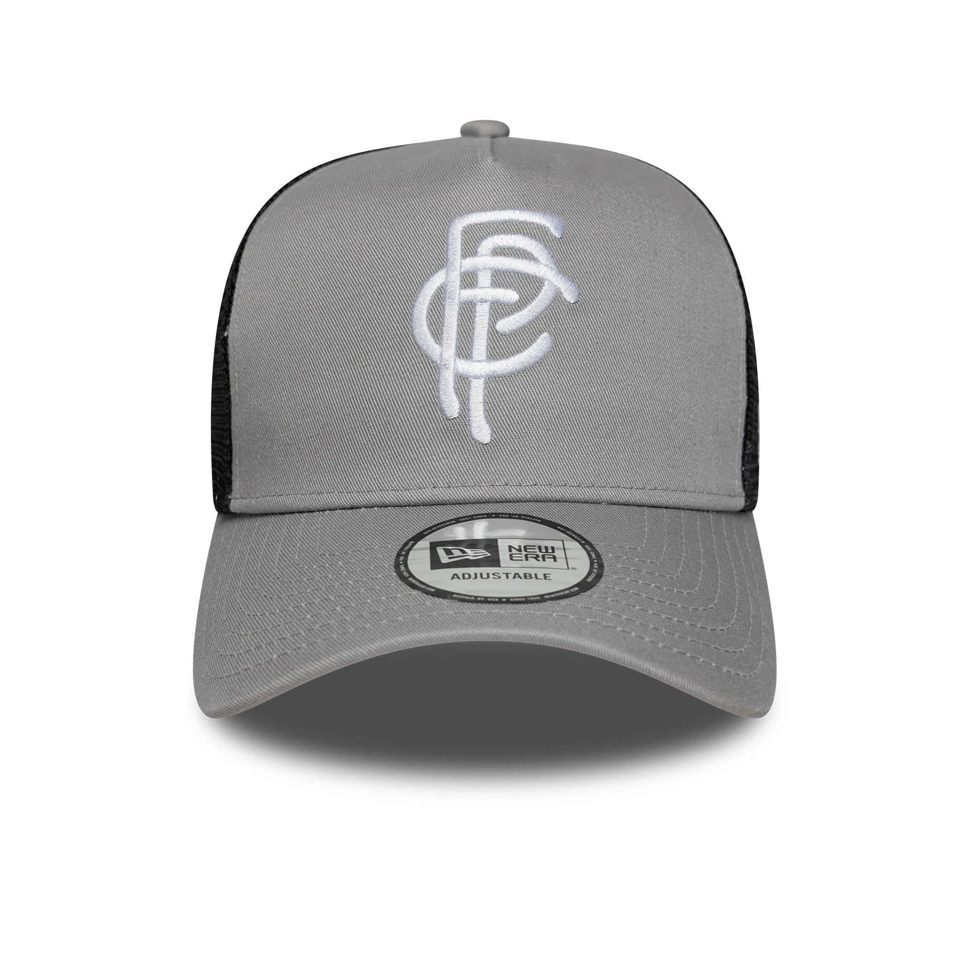 Pictured is this FC Porto 9FORTY A-Frame Trucker cap in grey. 2
