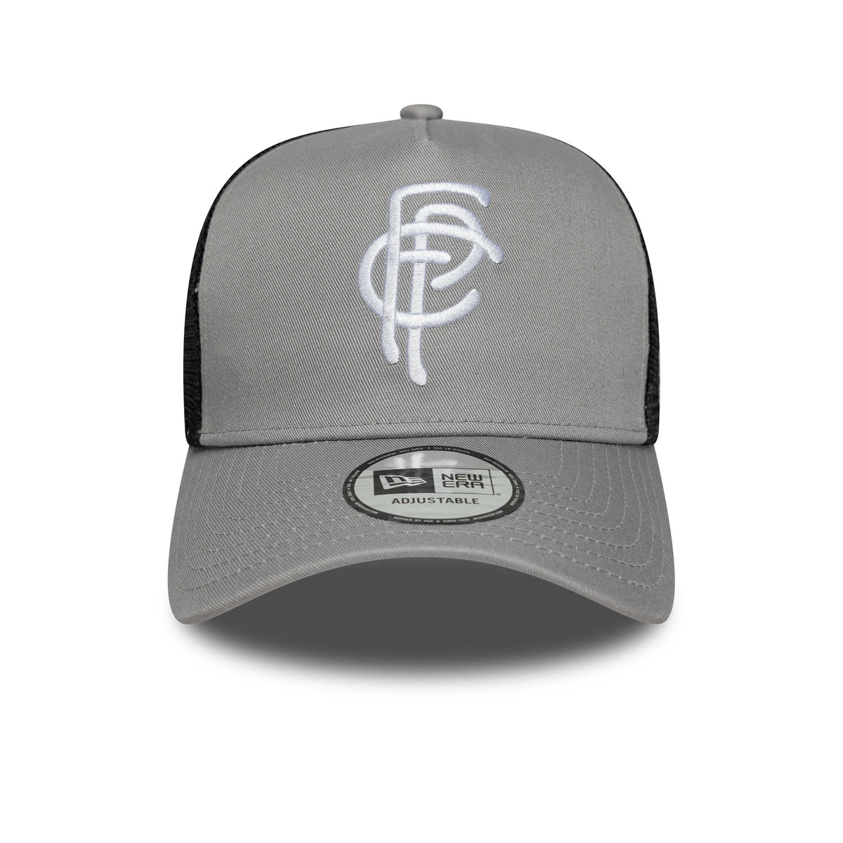 Pictured is this FC Porto 9FORTY A-Frame Trucker cap in grey. 2