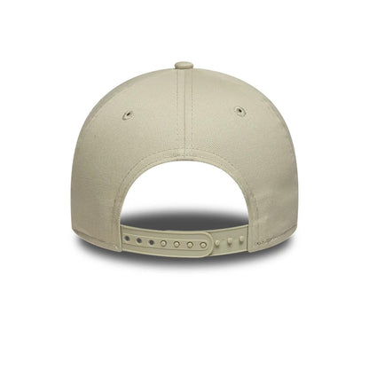 Pictured is this MLB Metallic Outline New York Yankees 9FORTY A-Frame cap in cream. 4