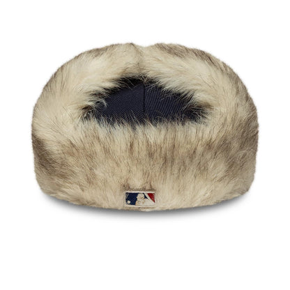Pictured is this MLB Cotton Canvas New York Yankees Dogear 59FIFTY Fitted cap in navy. 8